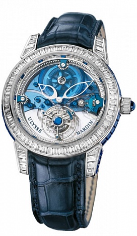 Review Ulysse Nardin 799-99BAG Complications Royal Blue Tourbillon Replica watch